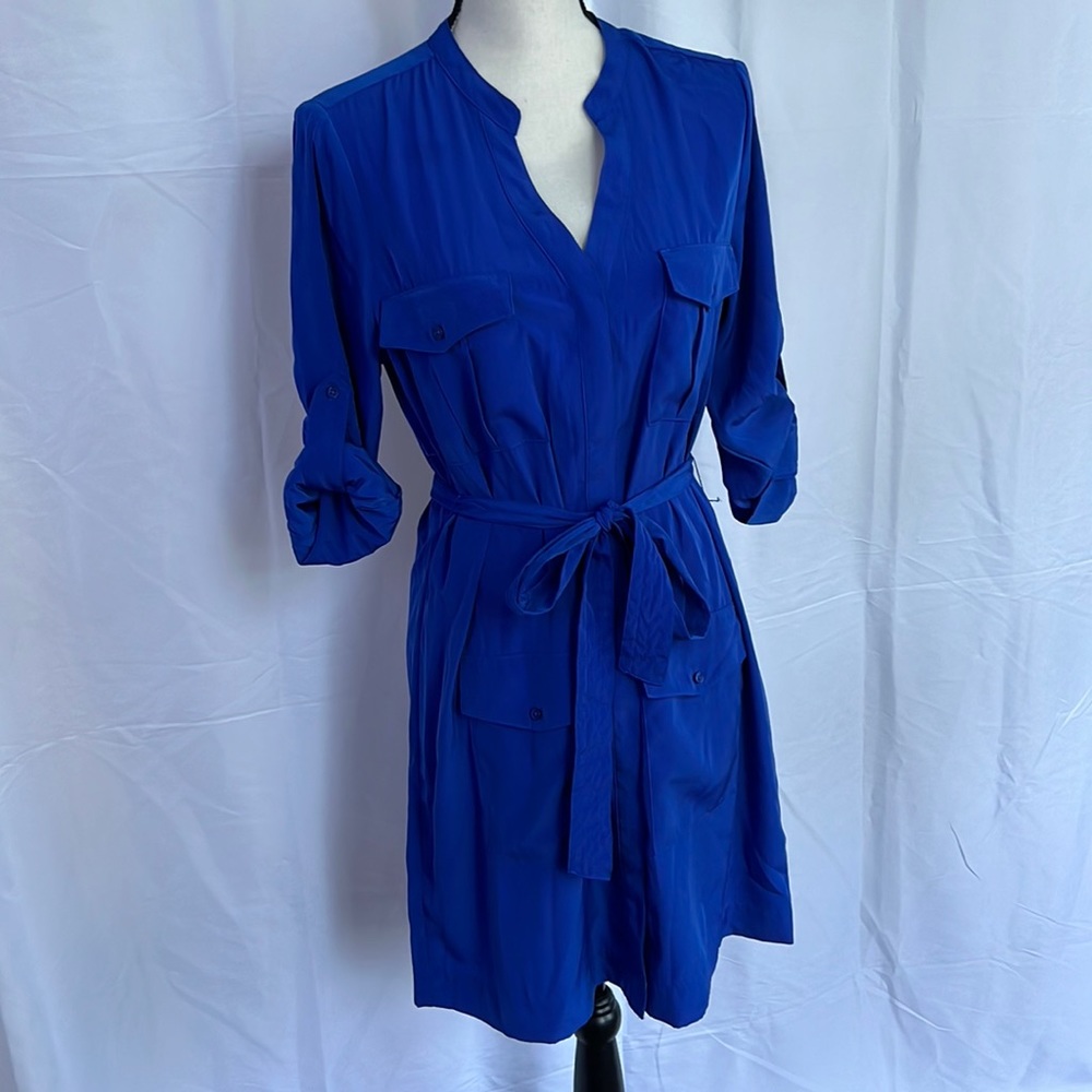 Blue Express Tie Waist Dress